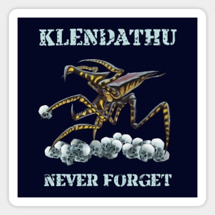 Starship Troopers (1997): KLENDATHU NEVER FORGET Magnet